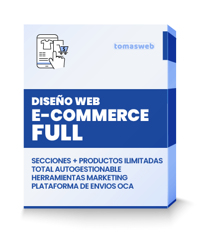 Página web e-commerce medium