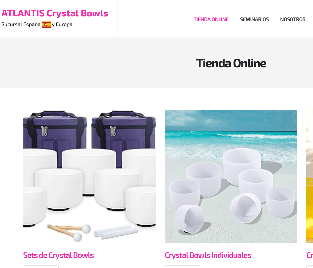 Atlantis Crystal Bowls