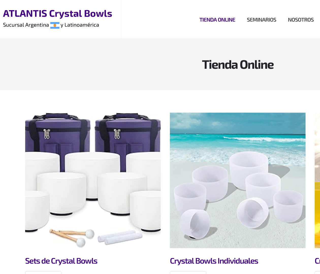 Atlantis Crystal Bowls