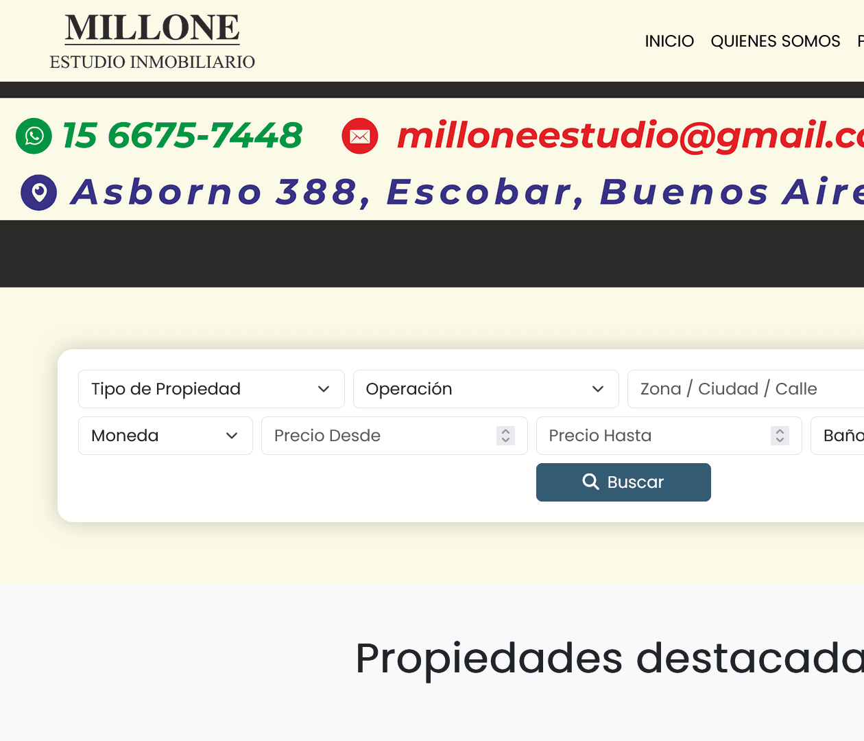 Millone Estudio Inmobiliario