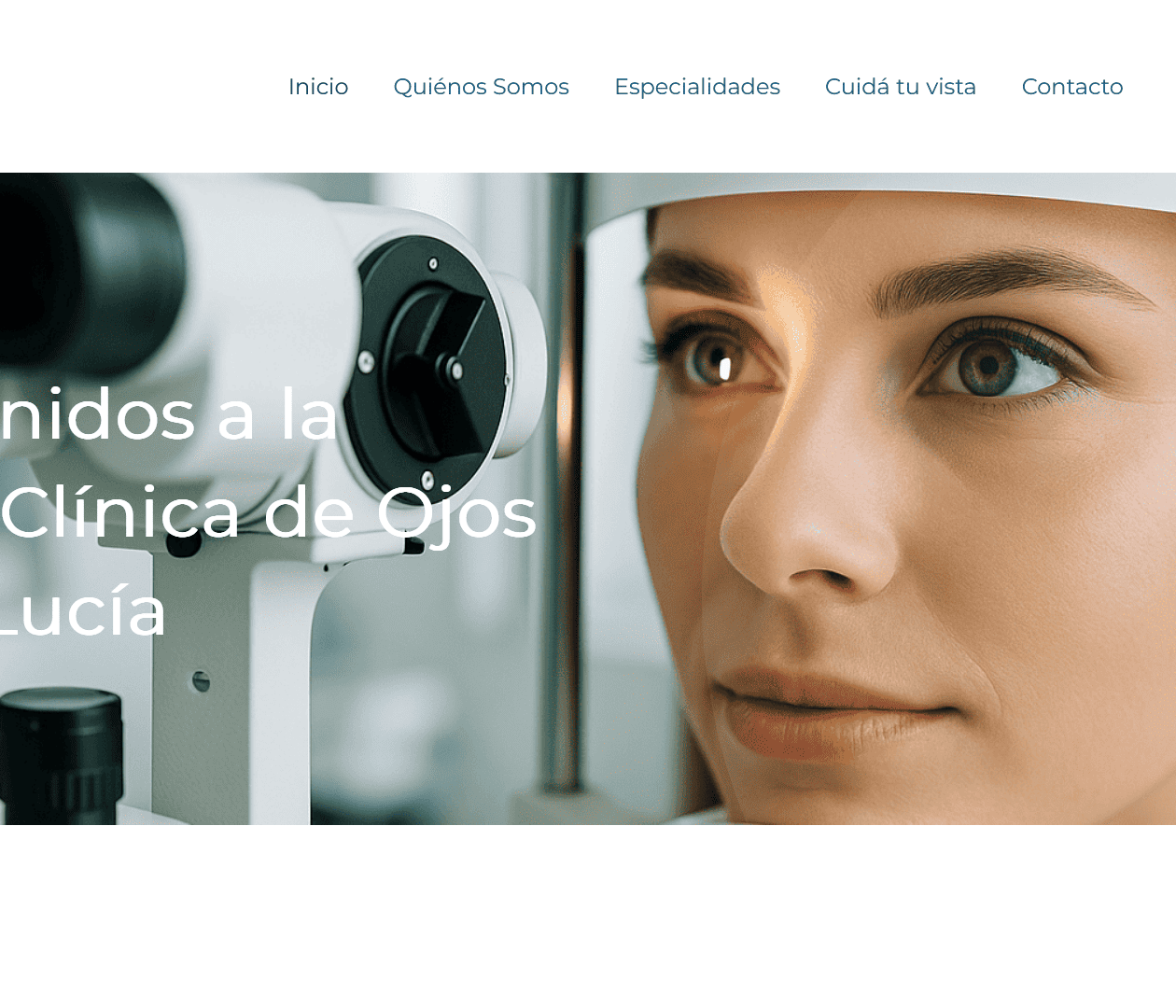 Nueva Clinica de Ojos Santa Lucía
